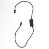 LGEGE Black Hang Tag String Snap Lock Fastener Hook Loop