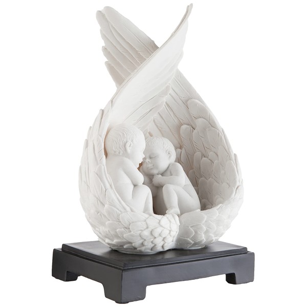 Design Toscano Precious Slumber Baby Angel Statues, White