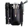 EASYANT Men Leather EDC Organizer Sheath Handmade Tactical Tool Pouch
