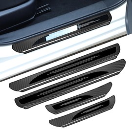 BILOPER Door Sill Protector for 2020-2025 Nissan Sentra S/SV/SR Accessories Premium Stainless Steel Door Entry Guard Plate Cover