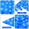 Pai Sence 7 Pcs Winter Dog Bandanas for Small Dogs