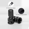 2 Pieces Bit Adapter Impact Wrench 1/2 to 1/4 Bit