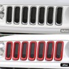 JeCar Front Grill Grille Inserts for 2016-2018 Jeep Renegade Unlimited