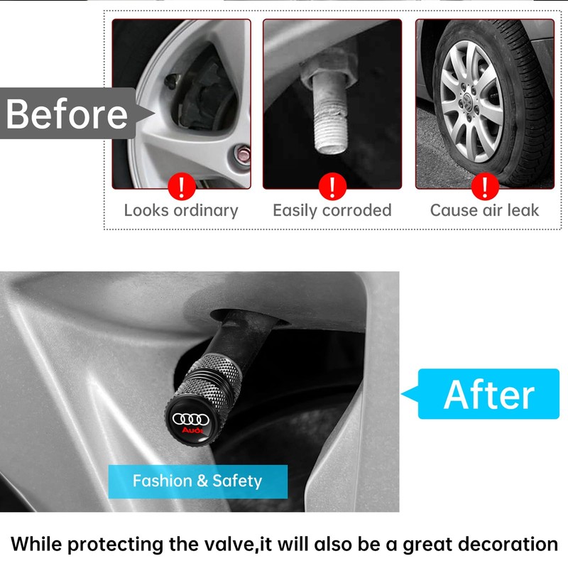 TACOMA Tire Valve Stem Cap Cover for GMC AT4 Sierra