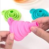 1Pc Color Random Silicone Gel Practical Collapsible Foldable Silicon Kitchen
