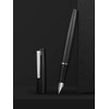 erofa 80 Black Fibre Fountain Pens Iridium Extra Fine Nib
