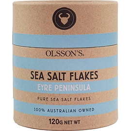Olssons Eyre Peninsulasea Sea Salt Flakes in Canister 120 g