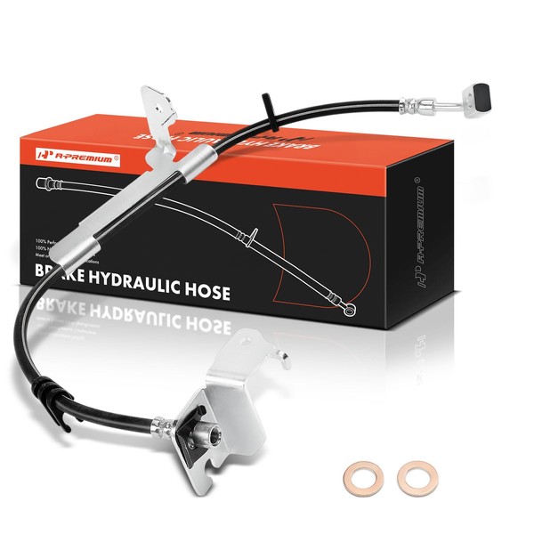 A-Premium Rear Driver Side Brake Hydraulic Hose Compatible with Jeep