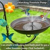 Aifeorzo Free Standing Bird Baths for Outdoors, 58" H Decorative