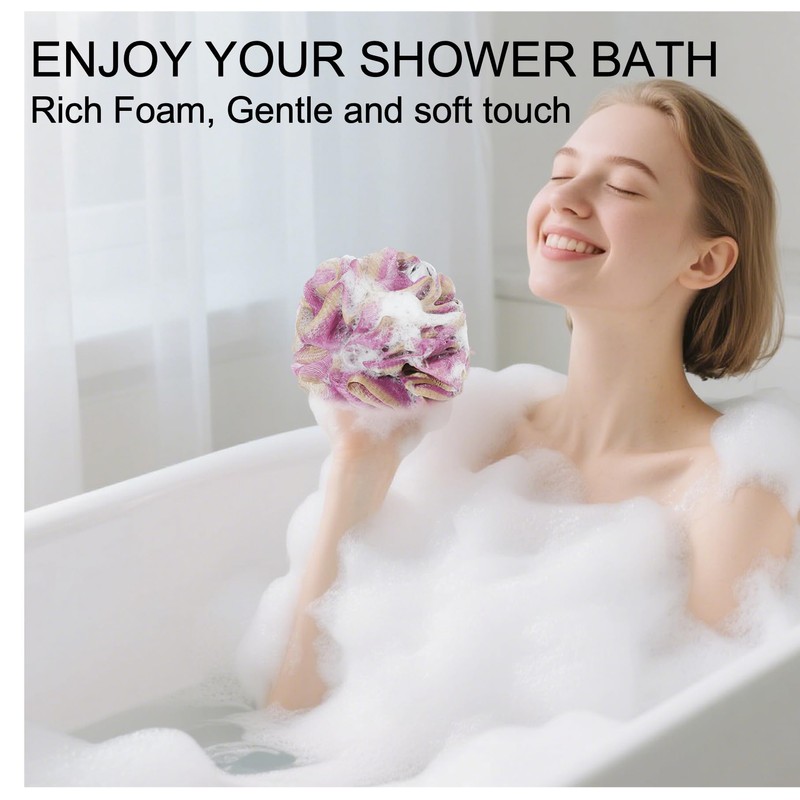 3 Pack Shower Sponge (Various Colours)