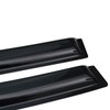 Lightronic WV94207 Outside-Mount Side Window Deflectors & Visors Vent Rain