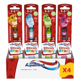 Aquafresh Kinderzahnbürste, 4 Stück