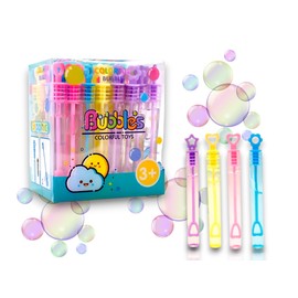 Genérico 48 Tubos de Burbujas en Gel con Tapa de corazón, Diferentes Colores, Muy Bonitas para Fiestas, Eventos, cumpleaños