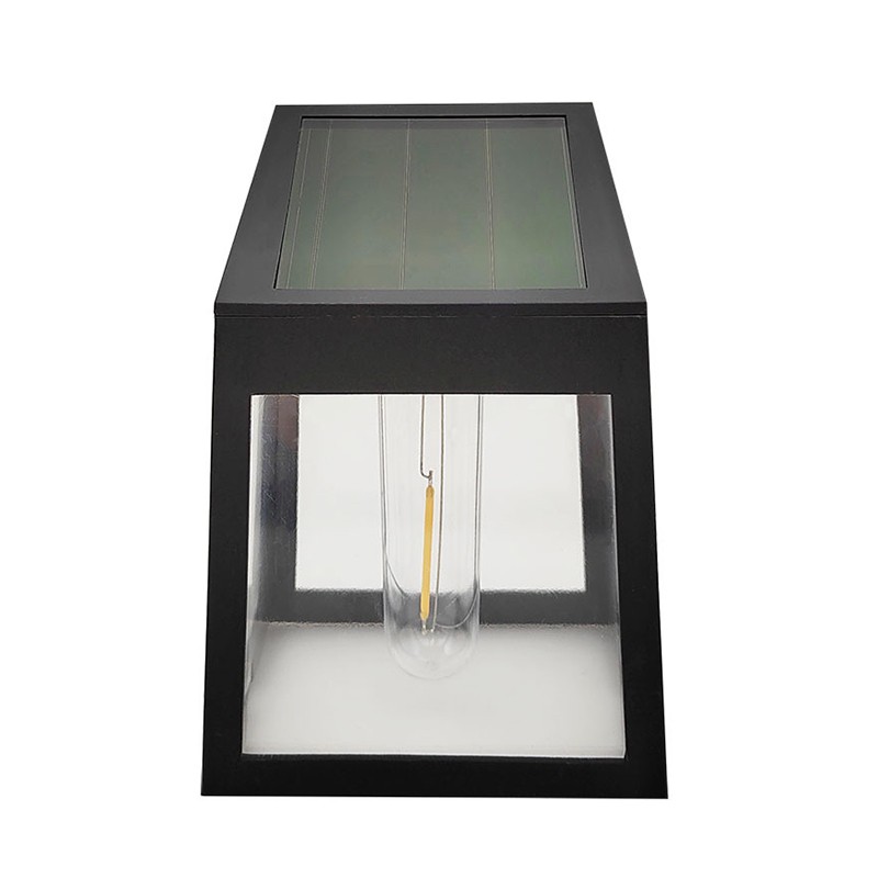 2Pcs Solar Lamp ABS Shell Waterproof Tungsten Filament Automatic Solar