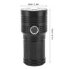 Strong Light Flashlight 10000LM 300‑500 Meters LED 4 Modes Rechargeable