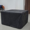 J&C - Funda impermeable para muebles de patio, 135x135x75cm(53x53x29in)
