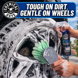 Chemical Guys Signature Series Wheel Cleaner 32 oz Natural Citrus-Based Wheel & Tire Cleaner, Safe for Painted, Powder-Coated & Polished Finishes, Removes Brake Dust & Grime