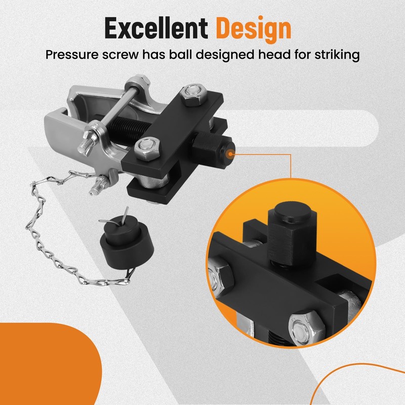 maXpeedingrods Heavy Duty Pitman Arm Puller with Adapter, Adjustable 2