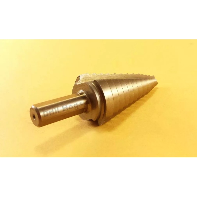 Drill Hog 1/4"-1" Step Drill Bit Step Reamer UNIBIT Cobalt