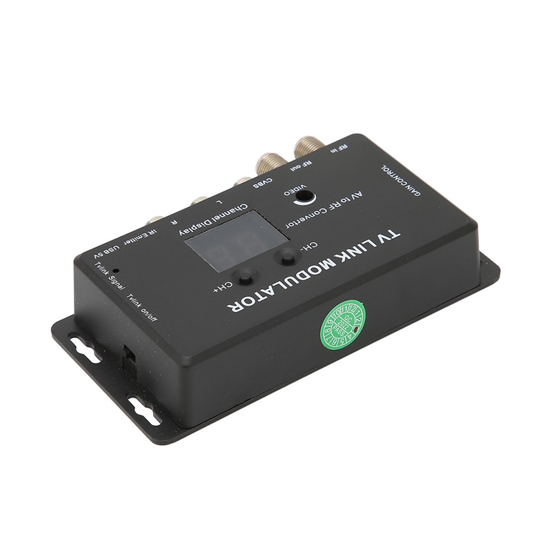 TM70RG TV Link Modulator Support PAL /NTSC Adjustable Output Gain