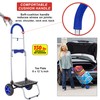dbest Products Trolley Dolly MM, Blue Handtruck Cart Hardware Garden