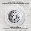 Westbrass R214-50 3-1/2-Inch Large Post Style Kitchen Sink Basket Strainer,