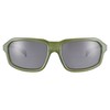 Serengeti Hext Sunglasses (Shiny Milky Khaki -Saturn Polarized Smoke)