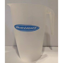 Bud Light Vintage Plastic Bud Light Beer Serving Pitcher Large New