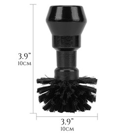 JANKOW Coffee Portafilter Cleaning Brush, Coffee Machine Cleanings Brush, Coffees Basket Brushs, with Wood Handle For 58mm Portafilter Basket Coffees Cleaning Tools