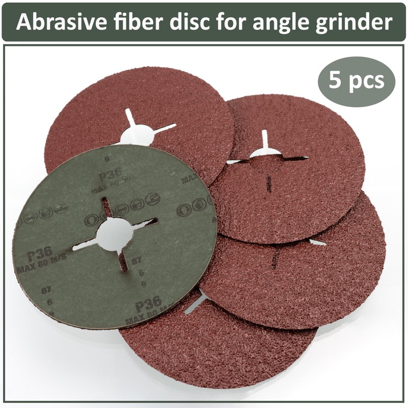 AERZETIX - C77040 - Set of 5 Sanding Discs Diameter