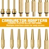 YFIXTOOL Motorcycle Vacuum Carburetor Synchronizer Tool Kit Compatible with Honda