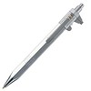 Cleo Messograph Retractable Ballpoint Pen, Blue Refill and Caliper Chrome-Plated