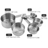 Measuring Cups and Spoons Set 5 Pcs, Stainless Steel Measuring