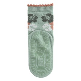 Sterntaler Fli Fli Sun Toukan - Girls' Tile Speedster with Motif - Thin Stopper Socks Baby - Skin-friendly Summer Socks - Baby and Children's Stockings with Non-Slip Sole, ice green