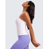 CRZ YOGA Butterluxe Womens Y Back Workout Crop Tank Top