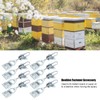 10Set Beehive Fasteners Adjustable Beekeeping Box Buckle Tool Apiculture Equipment