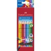FABER-CASTELL Colour Grip 116613 Colouring Pencils Set, Erasable, Pack of