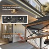 GOEBLESON Outdoor Ceiling Light with Motion Sensor, Flush Mount Porch