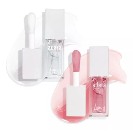 Adara Paris Kit 2 Gloss Labios Aceite Lip Oil Coconut Watermelon Adara