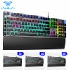 AULA AUAL F2088 Mechanical Keyboard 108 Keys USB Wired Gaming
