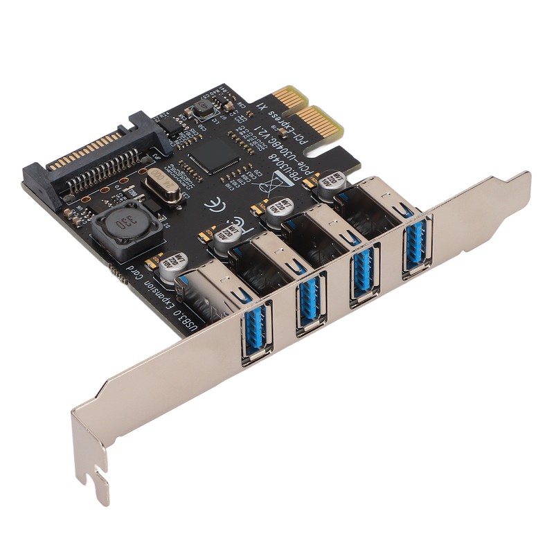PCI E to USB 3.0 Expansion Card 5GB Transmission 4