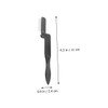 WOONEKY Professional Eyebrow Combs Stainless Steel Spoolie Eyelash Grooming Tool