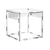 QWORK® Reptile Acrylic Feeding Box, 15 x 15 x 15