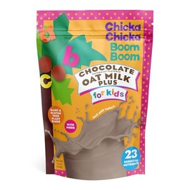 Chicka Chicka Boom Boom Chocolate Oat Milk Plus, Plant-Based Toddler Protein Drink Mix, 23 Vitamins & Minerals, Dairy-Free, FOS for Digestion, Kid-Friendly Taste, Ages 1+