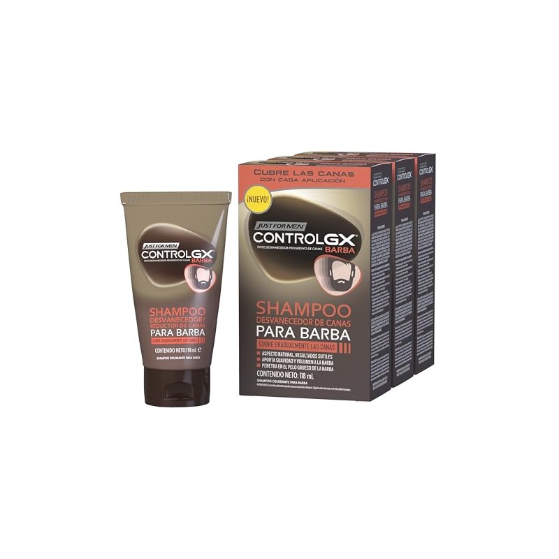 Just For Men Control GX Shampoo Desvanecedor Progresivo de Canas