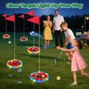 VATOS 2-in-1 Light up Golf & Bean Bag Toss Game