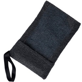 HINZIC Soap Bag for Soap Bar, Mesh Soap Saver, Body Scrubber Exfoliating Pocket Pouch, Sponge Foaming Exfoliator for Shower and Bath