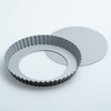 Suncraft PP-718 Tart Shaped Bottom Cutter, Round, Corrugated, 7.1 inches