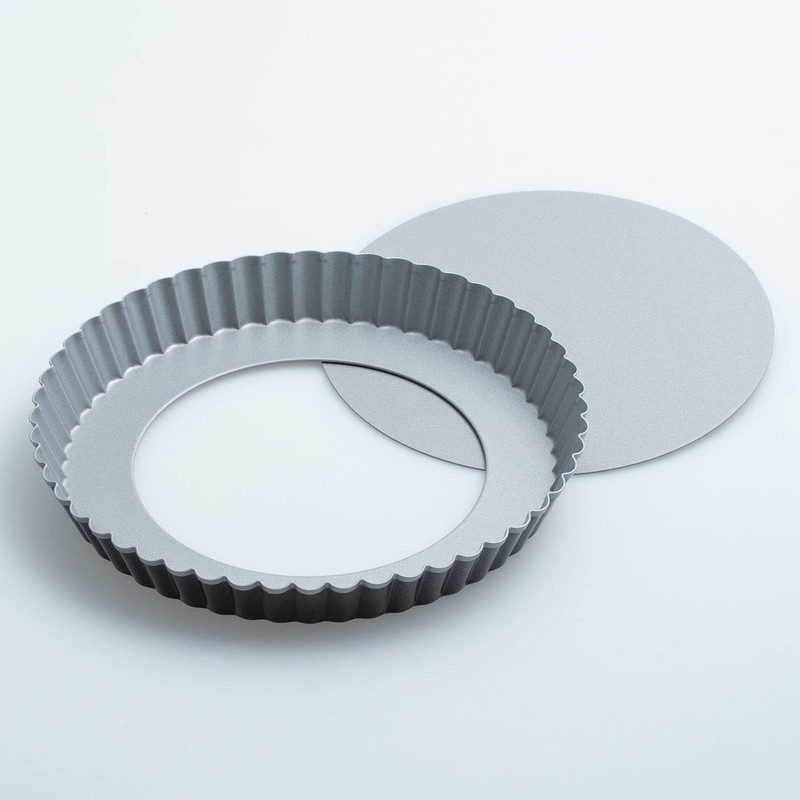 Suncraft PP-718 Tart Shaped Bottom Cutter, Round, Corrugated, 7.1 inches