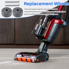 1 Pair Gray Replacement Wheels for Vacuum Cleaner Fit for Models NV350 NV351 NV355 NV356E NV500 NV501